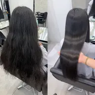 【 当日予約限定 🐰 】　カット +縮毛矯正 + 髪質改善トリートメント