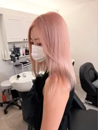 【練習モデル】ケアブリーチ２回＋ワンカラー✨️