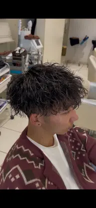 ✨メンズ限定✨カット+波巻きパーマ✨