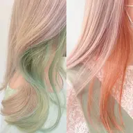 イヤリングカラー＋カラー＋クイックトリートメント✨#インナーカラー