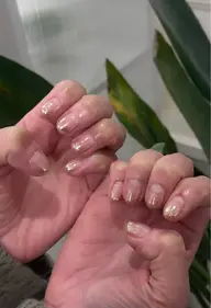 オフ込み練習ラメグラデーションネイル練習モデル（初回のみオフ込）