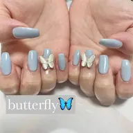 【オフ有り】ジェル🦋ワンカラーorラメグラ