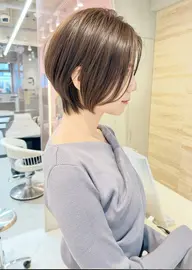 👼人気No.3☆👼似合わせ診断カット+プレミアム天使の艶カラー✨+シルクTR¥13,200