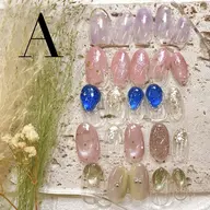 ⚠️4/19 来店限定【オフなし】定額デザインAコース💫ノンサンディングジェル