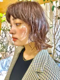 《レディース限定》似合わせカット+パーマ+オージュアトリートメント