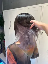 【🫧インナーカラー🫧】インナーブリーチ2回➕インナーカラー➕2stepトリートメント