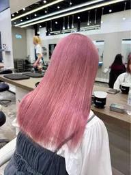 【ハイトーンリタッチ】＋ カラー ＋ 色持ちアップトリートメント(お持ち帰りできるトリートメント付き)