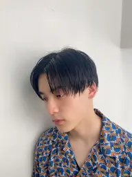 メンズカット & ナチュラル縮毛矯正&3stepトリートメント