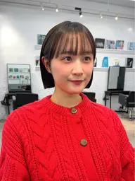 【梅雨前おすすめ💫】似合わせカット+美髪縮毛矯正+髪質改善トリートメント🫧🫧