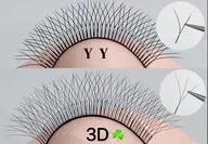 🌸 【新YY/3D/4D/5D開花ボリュームラッシュ】🌸100束➕ キープ美容液あり