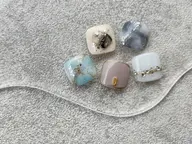 フット🦶親指アートコース🌷(約70種類のサンプルから選べる✨カラー変更🉑） オフあり🍑