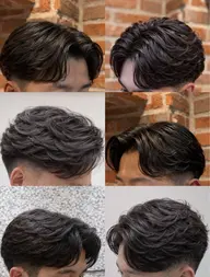 デザインカットコース＋眉カットサービス　メンズ