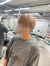 カット+ブリーチカラー(リタッチ可)