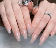 【チップ10本長さ出し】ワンカラー