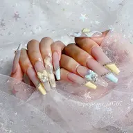 【オフなし】アクリルスカルプやり放題＋ストーン＆パーツ付け放題