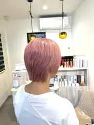 【女性限定】ショートカット(肩上、ショートスタイルのみ)