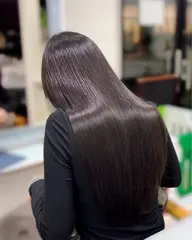 【SNS撮影にご協力して頂ける方限定】艶髪ストレート＋カット＋ケアトリートメント🌙*·̩͙