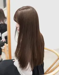 《 新規限定❗️》人気No.1🌛似合わせカット＋うる艶カラー＋TOKIOトリートメント無料❄️超音波アイロン付き✨