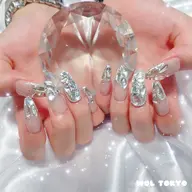 【ジェル/90分】【オフあり】☆持ち込み画像OK/店内パーツやり放題コース¥8990​/ワンホンネイル/ガーリーネイル