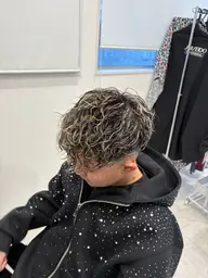 メンズカット➕ハイライト・メッシュ