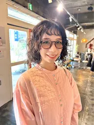 スタイル限定（ボブ）＋デザインパーマ