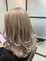 ⭐️全体ブリーチ+カラー⭐️