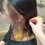 カット+インナーブリーチ+カラー