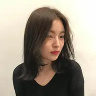 前髪➕顔まわりカット💜