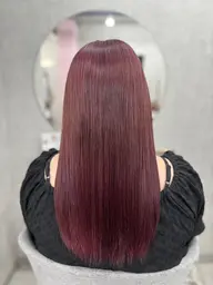 ブリーチカラー+カット+cmcトリートメント🍏