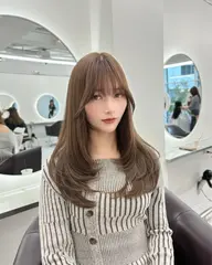 【✂️美容師の方限定】カット+透け感たっぷりカラー+1Stepトリートメント