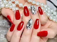 期間限定💖ハンド💖チップ長さだし10本+埋め尽くし2本アート💕