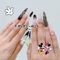 【期間限定】XXL ロングチップ10本アート・パーツ付け