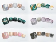 《フット》3月・4月限定☆2000円OFF☆華やかアートデザイン（オフ込み・フットバス付き）／11330円→9330円