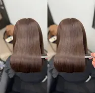 【💎🫧艶髪🫧💎】カット＋美髪矯正＋髪質改善トリートメント🩵