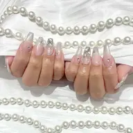 🔰口コミ記入必須【Jr．】HAND⭐️オフなし⭐️チップ長さだし+定額韓国ワンホンシンプルコース