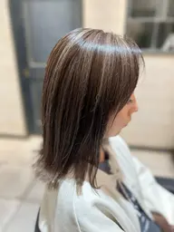 〈人気No.1💖〉デザインハイライト(ダブルカラー)＋ケアトリートメント🌈※白髪染め､白髪ぼかし､可能です⭕️