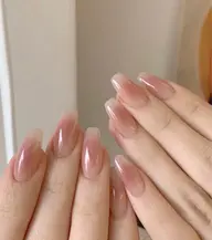【チップ長さだし10本】チークネイル💅パーツ2個付き