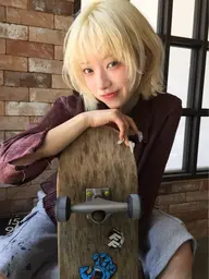 【🦋ケアブリーチ🦋】カット+ブリーチカラー+2stepトリートメント✨️✨️シャンプーブロースタイリング込✨️