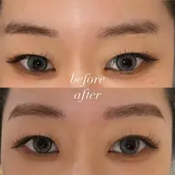 最先端✨パリジャンブロウ＋眉カット