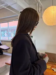 【🍑平日限定🍑】透明感抜群❕プレミアムカラー+バイカルテ2stepトリートメント