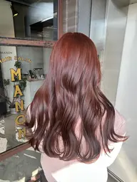 カット＋ブリーチ無しダブルカラー