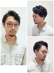 【期間限定料金✨】 men'sにオススメ！カット＋パーマ＋炭酸スパ