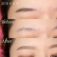 ワックス脱毛 ＋ 眉カット ＋メイクアップ