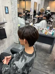 曲がる縮毛矯正＋カット