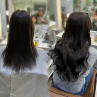 （💥今月限定💥）🤍ロングにイメチェン🤍長さだし エクステ60本＋エクステカット