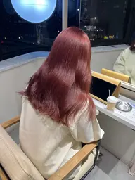 【ブリーチ無し🗣️】イルミナカラー+system treatment 🔗