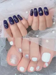 ミニモ限定🍀ハンド➕フット(ワンカラorラメグラデーション)