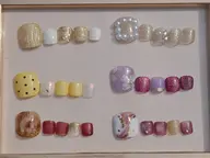 【オフなし】フットネイルデザイン