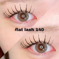 【平日限定】フラットラッシュ120本 🫧アイシャンプー付き🫧 ［オフ／カラー変更／再来様 各500円］