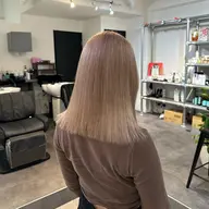 ブリーチオンカラー+1stepトリートメント